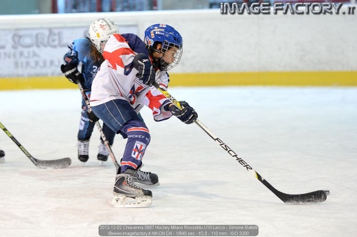 2012-12-02 Chiavenna 0687 Hockey Milano Rossoblu U10-Lecco - Simone Battelli